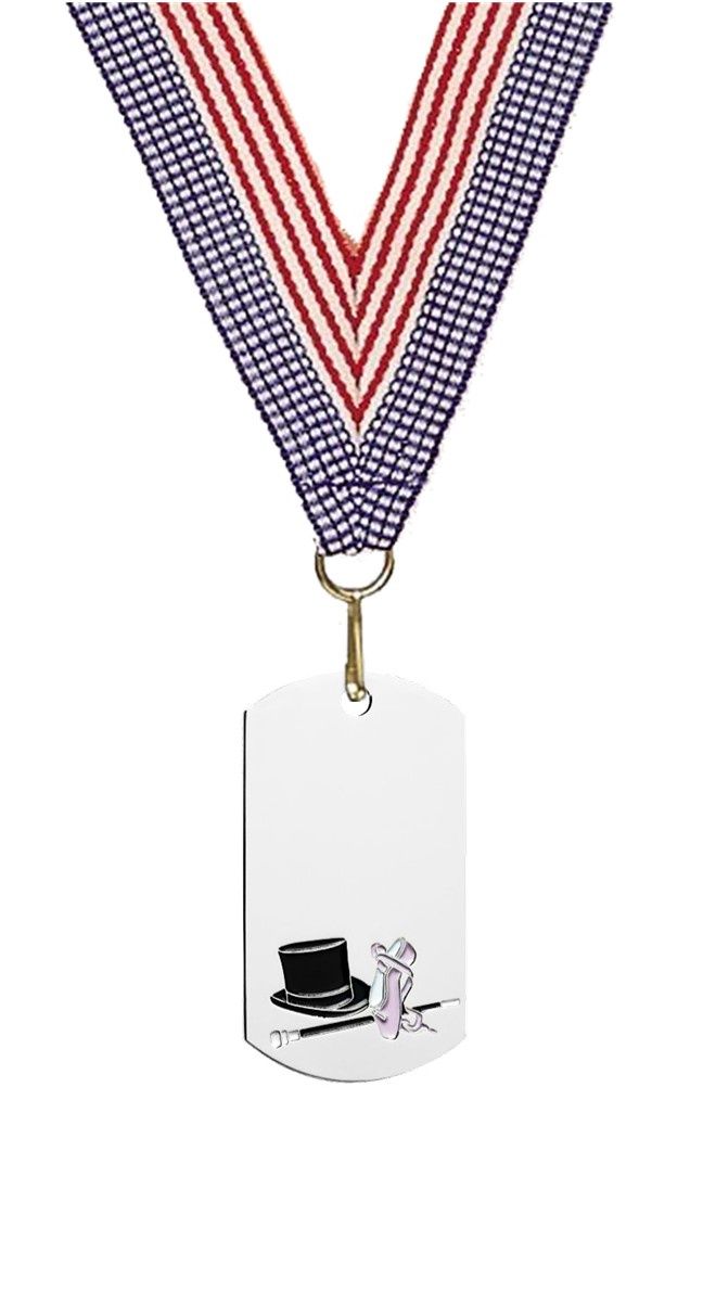 Dance Dog-tag Medal