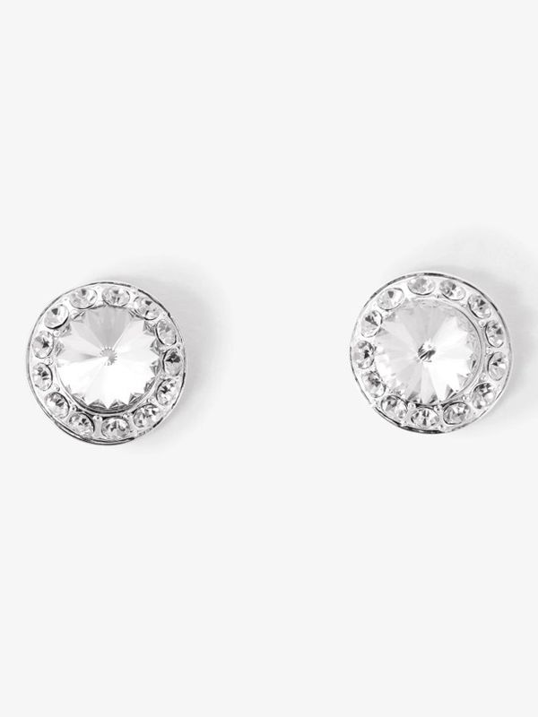 Go Girl Clear Clip Earrings