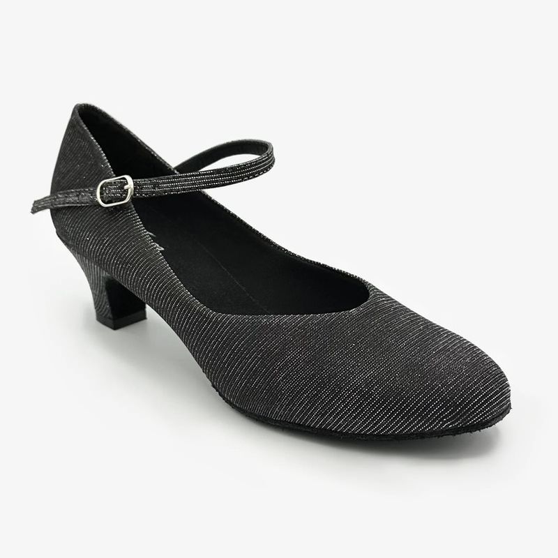 Rachelle - BL116 1.5" Heel Closed Toe Sparkled Ballroom Shoe
