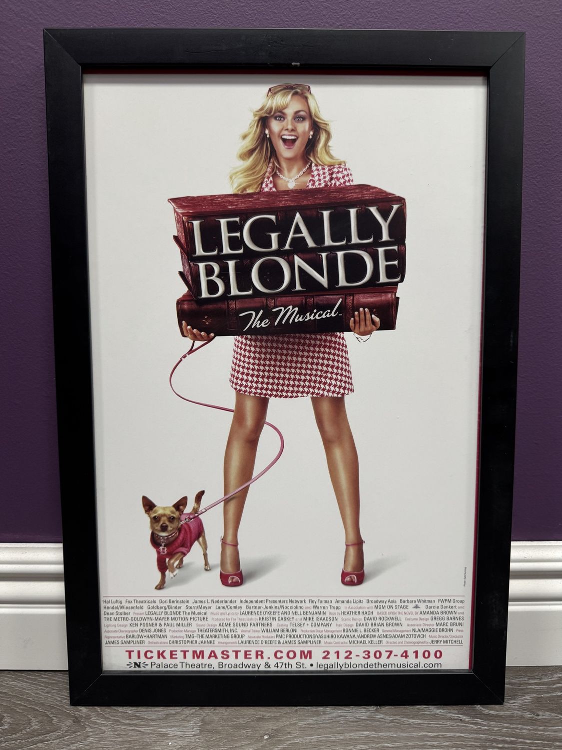 Framed Theatre Posters, Style: Legally Blonde