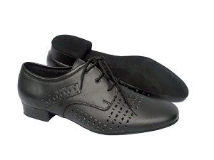 Men's Signature Series ST38 Ballroom Shoe, Color: Black, Size: 11.5M