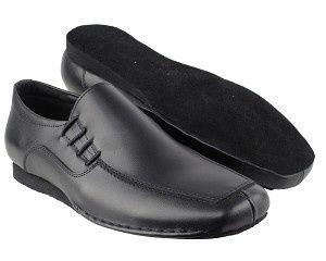 Men's Ballroom Slip-on Shoe SERO102BBX, Color: Black, Size: 11.5M