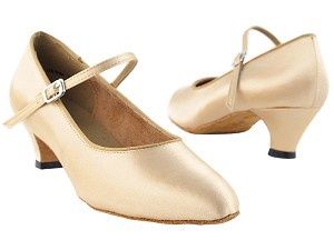 1.3" Satin Ballroom, Color: Lt Brown, Size: 5.5M