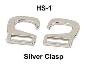 Ballroom Shoe Hooks SILVER