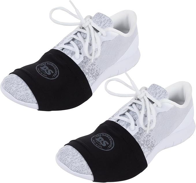 "Dancesocks" Shoe Cover Ballroom, Color: Black, Size: ONE