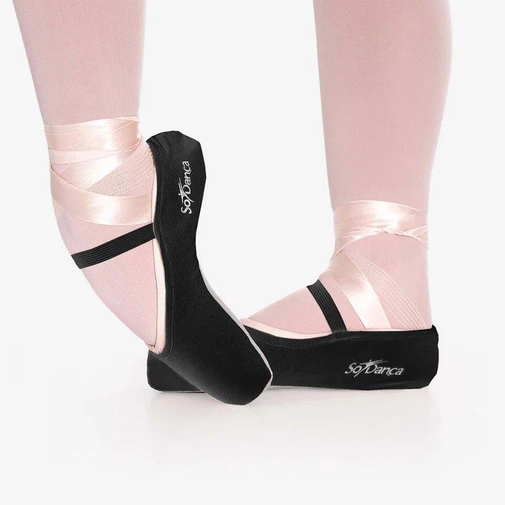 Pointe Shoe Cover, Color: BLK, Size: M