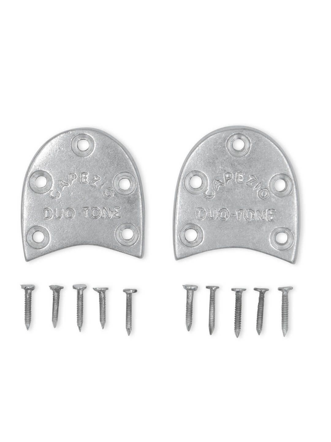 Duo Tone Heel Taps, Size: 8