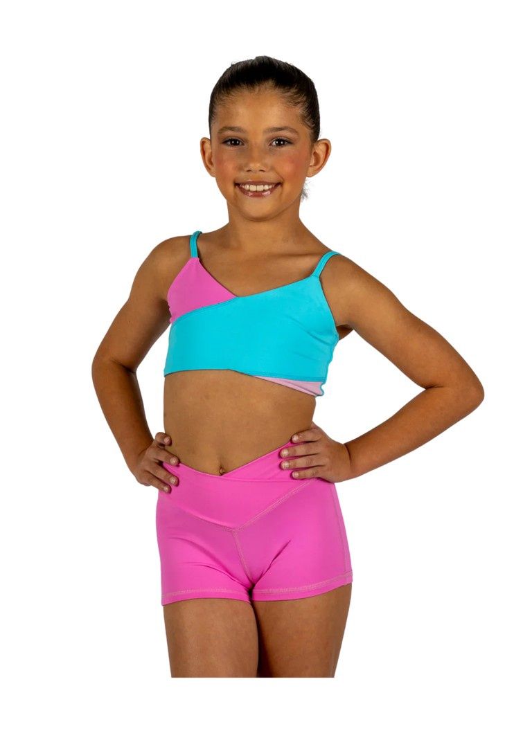 Slice and Dice Top, Color: Cotton Candy, Size: 4-6