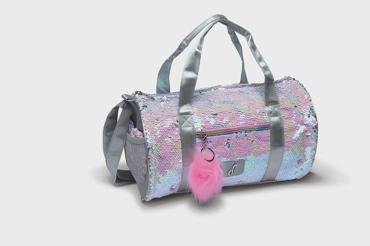 Pearlescent Reversible Sequin Dance Duffle