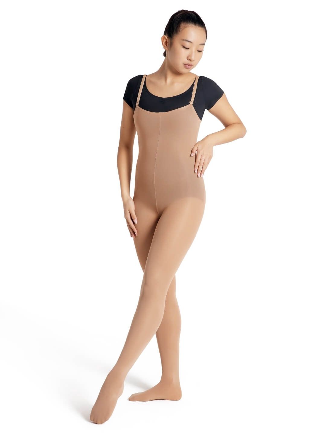 Capezio Convertible Body Tight, Color: CAR, Size: S/M