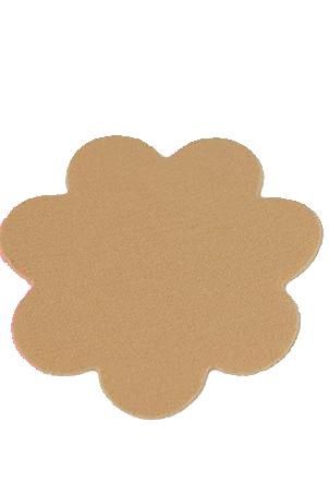 PETAL TOPS® - REUSABLE SILICONE NIPPLE COVERS, Color: Beige