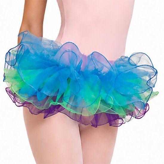 Dasha Three Color Tutu With Bow Youth