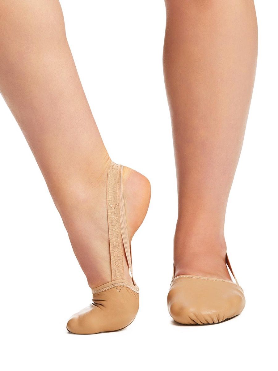 Capezio Leather Pirouette II, Color: Nude, Size: XS