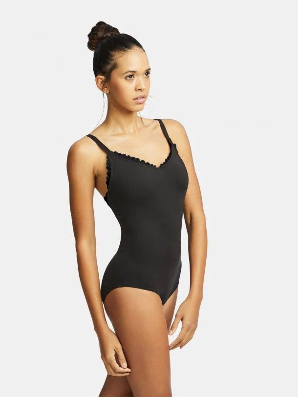 Encore Leotard - Girls, Color: Black, Size: MC