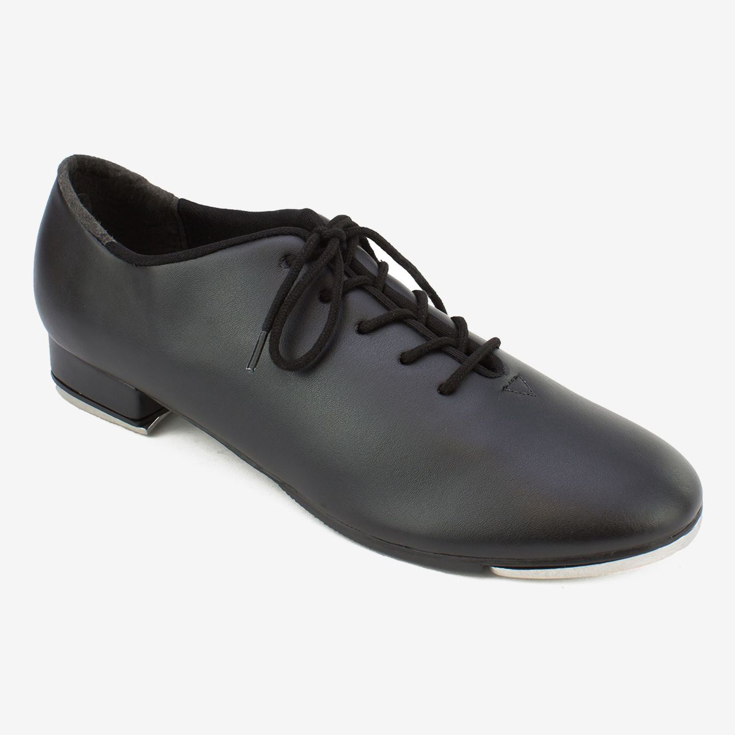 SoDanca "Tory" Youth Oxford Tap Shoe, Color: Black, Size: 7, Width: M