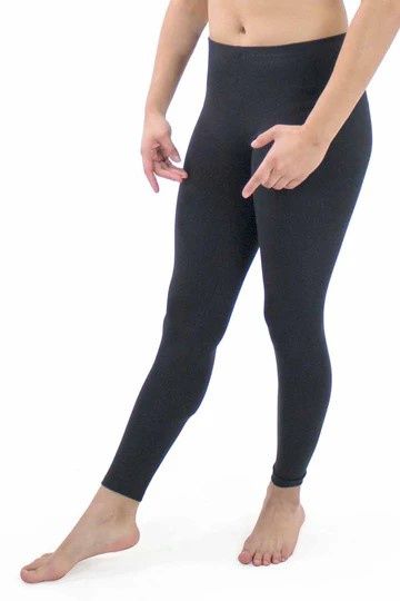 Adult Leggings, Color: Black, Size: SA