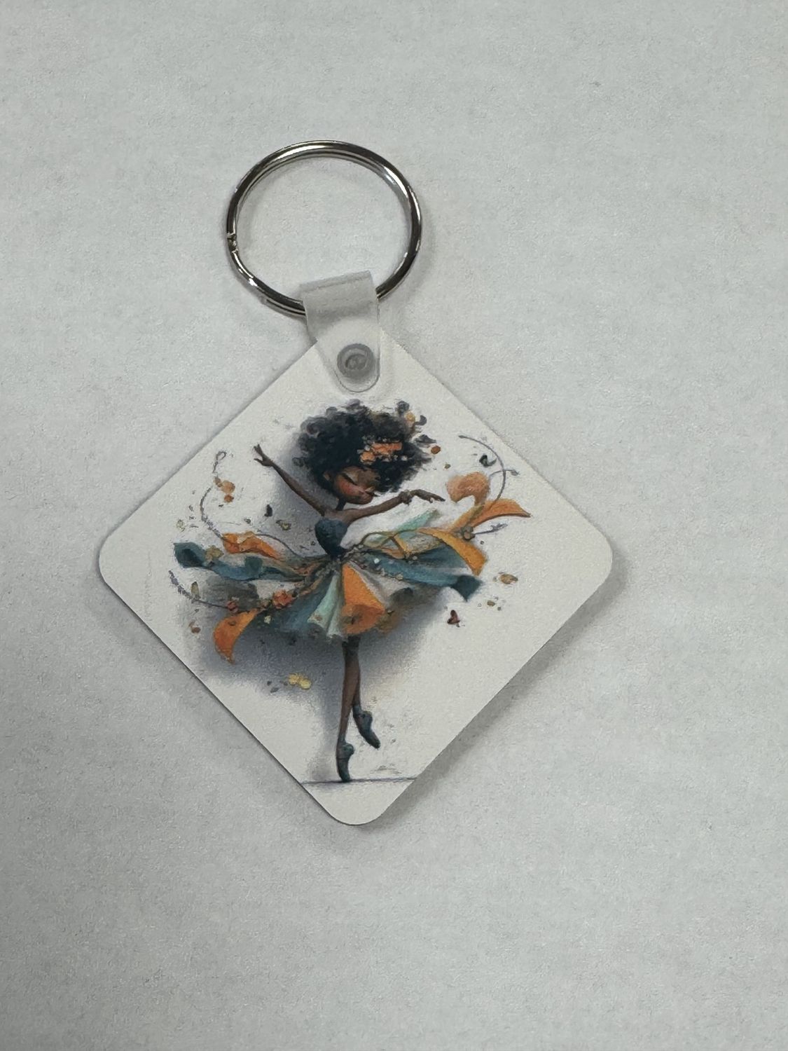 2" Square Dance Keychain
