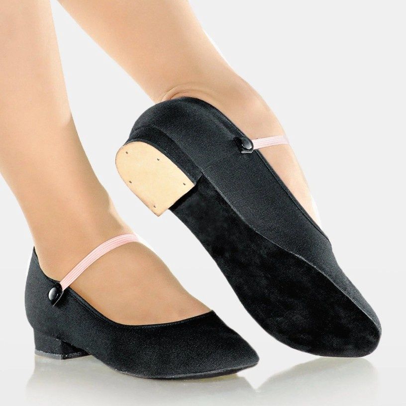 Marian - RO01L Adult 0.75" Heel Royal / Character Shoe, Color: Black, Size: 8.5M