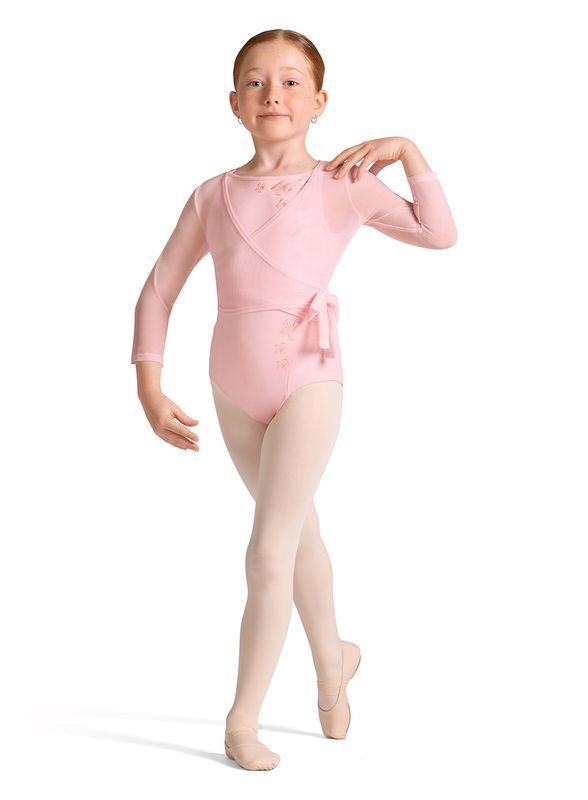 BLOCH "Rolanda" Long Sleeve Wrap Top
