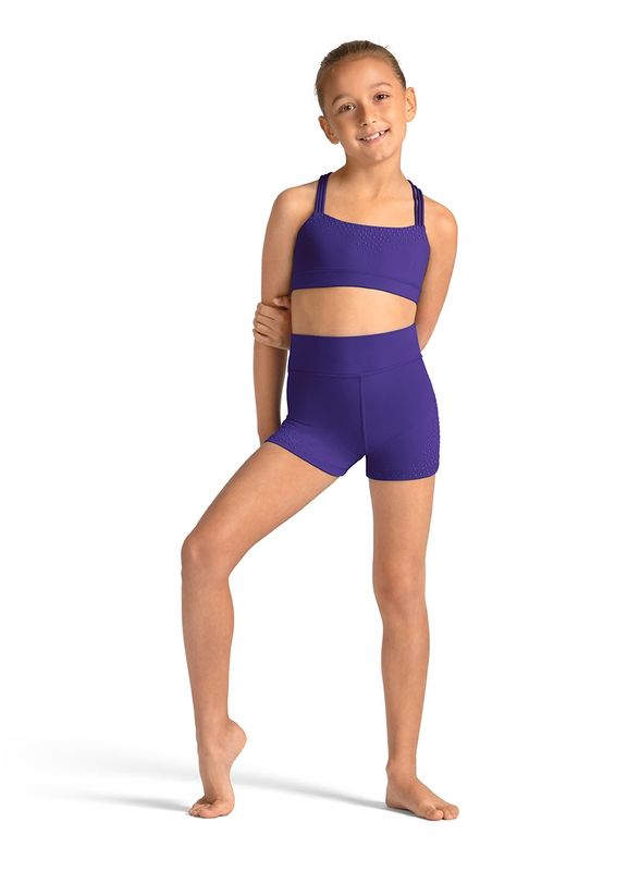 Girls Mirella Celestia High Waist Printed Short