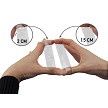 Clear Elastic Shoe Straps, Width: 1.5 cm