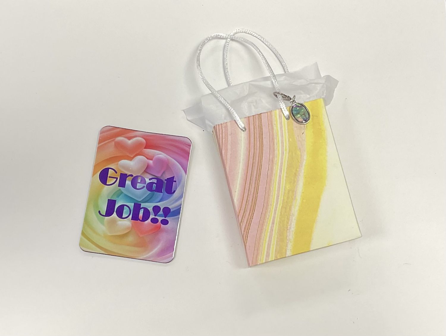 Gift Bag with Charm and Magnet, Style: Image 1