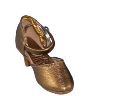 Mini Ballroom  Key Ring, Color: Gold
