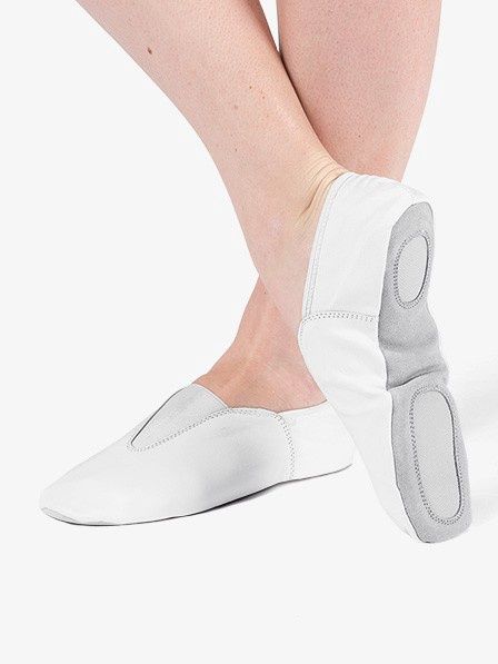 Split Sole Gym Shoes - Adult, Color: White, Size: 9