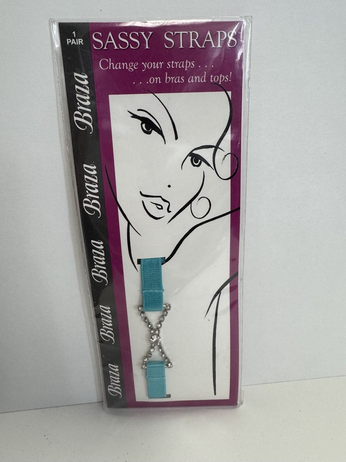 Sassy Straps, Color: Turquoise
