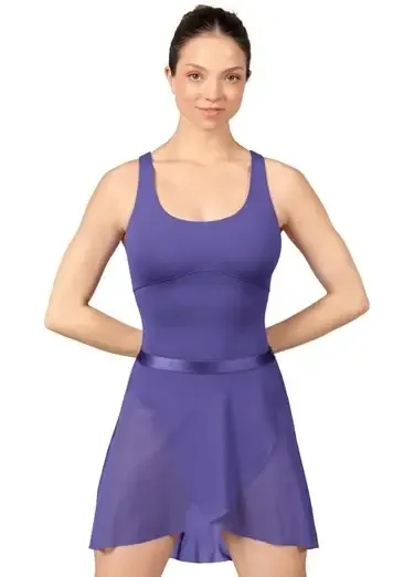 Womens Mirella Majesty Pull-On Skirt, Color: Tanzanite, Size: Small