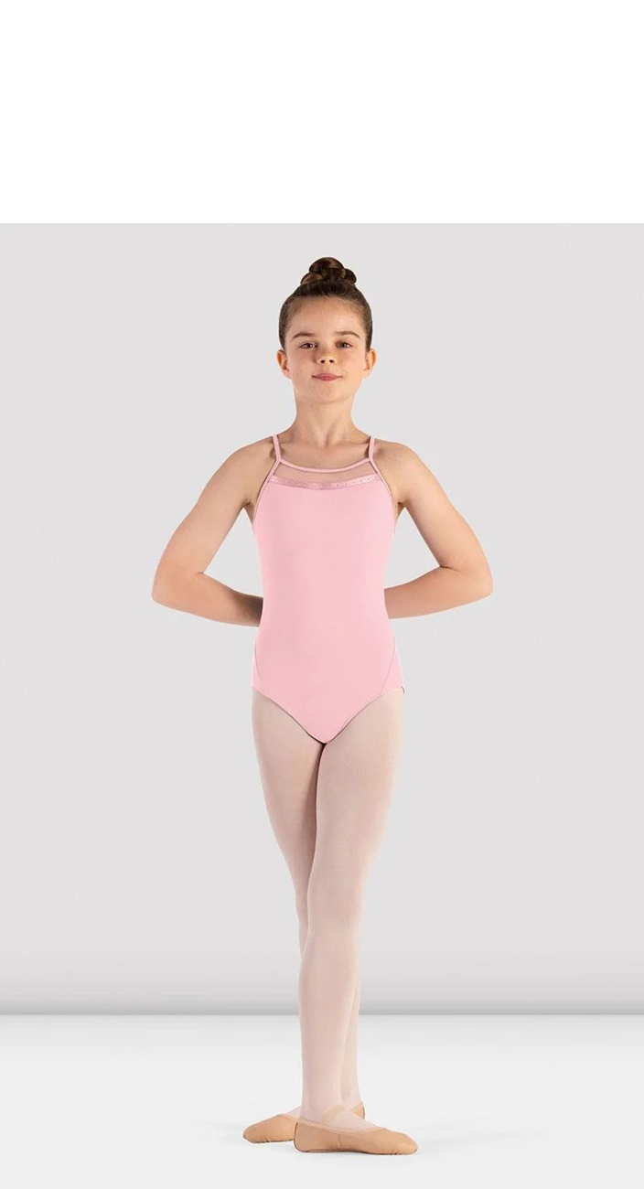 BLOCH Girls Melica Camisole Leotard, Color: Candy Pink, Size: 8-10