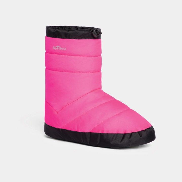 SoDanca Warm Up Booties, Color: BRPK, Size: M