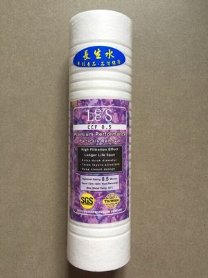 長生水PP纖維濾芯 棉芯 (0.5微米)