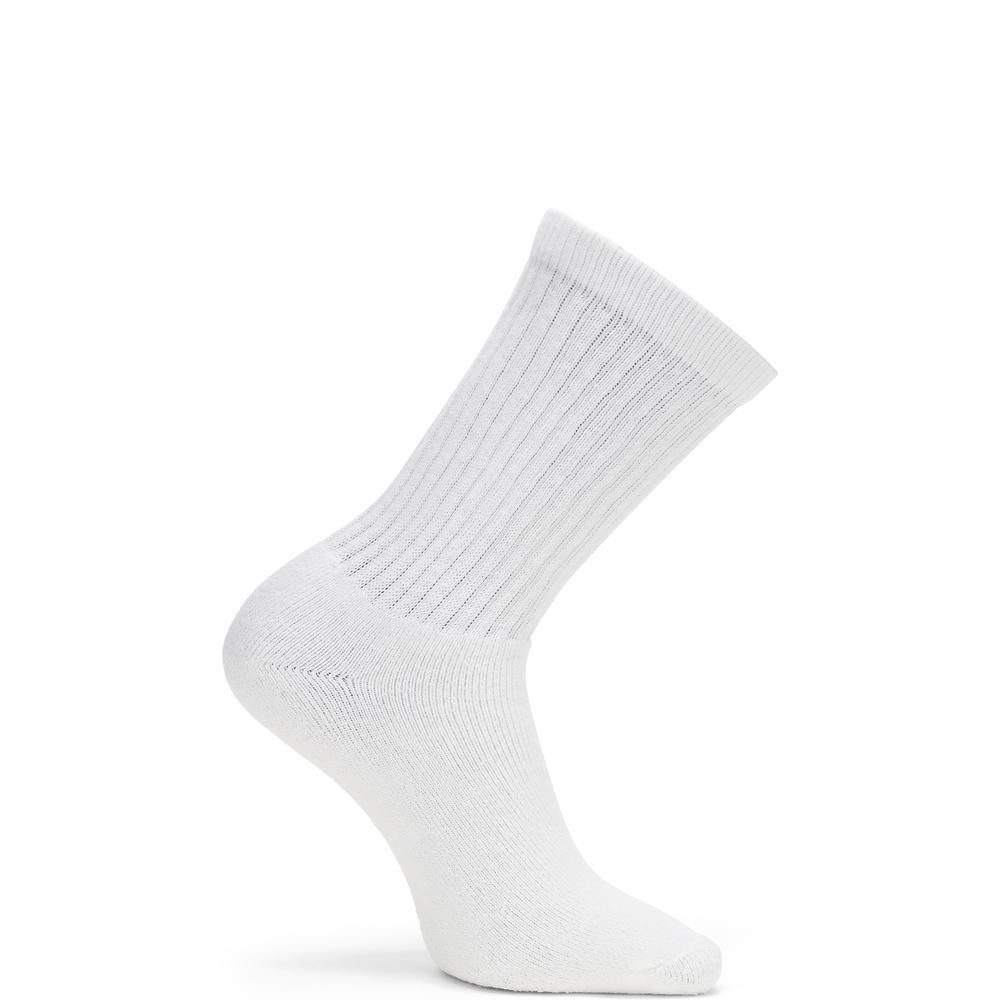 WOLVERINE Men’s Cotton Boot Socks W91102670-100, Size: Medium 4-9