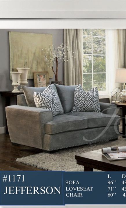JEFFERSON IN BLISS LOVESEAT *MISC SALE* (1171LOVE)