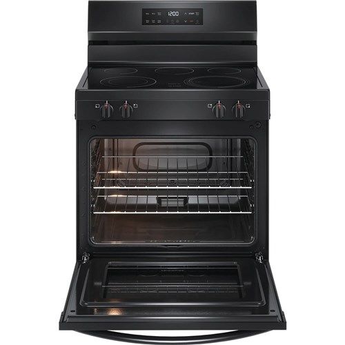 30" Electric Range with Steam Clean Black (FCRE3062AB)