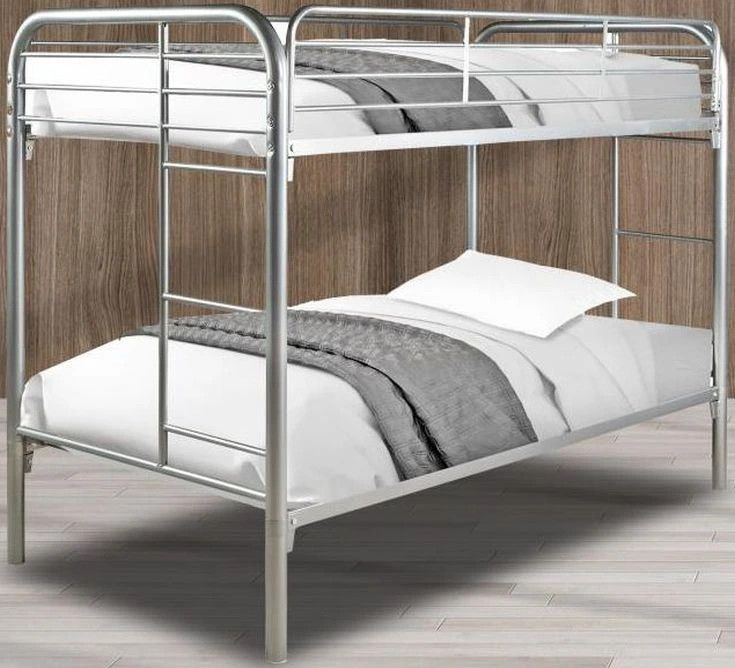 KITH SILVER TW/TW METAL BUNKBED (236-TT)