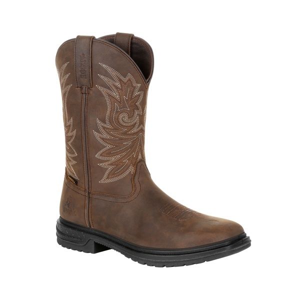 ROCKY WORKSMART 11" WATERPROOF WESTERN BOOT- RKW0277