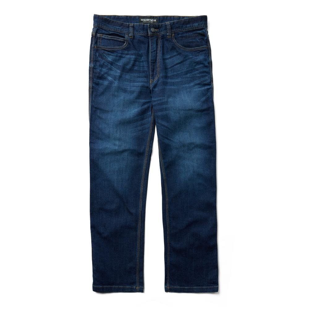 WOLVERINE FR Stretch Traditional Fit Denim Work Jean W1207040-401