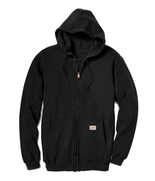 Rasco Fr Zip up hoodie FR2002BK - BLACK