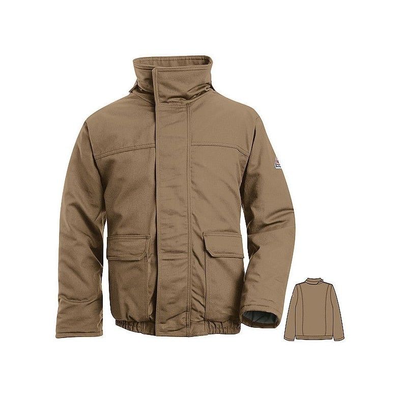  Bulwark Insul Bomber Jacket Khaki JLR8KH