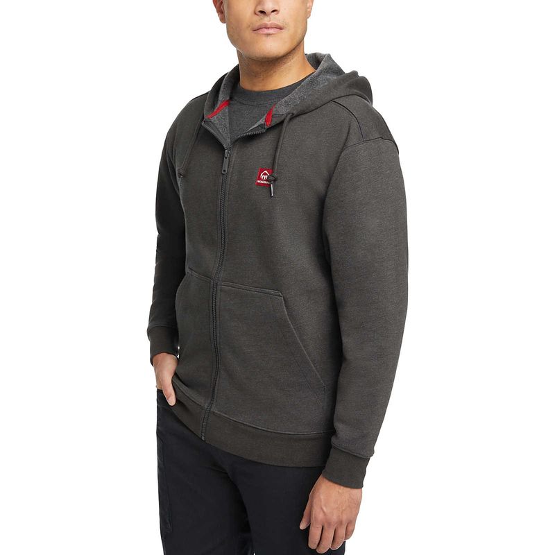 Wolverine Midweight Zip Hoody/Onyx Heather W1210750-031