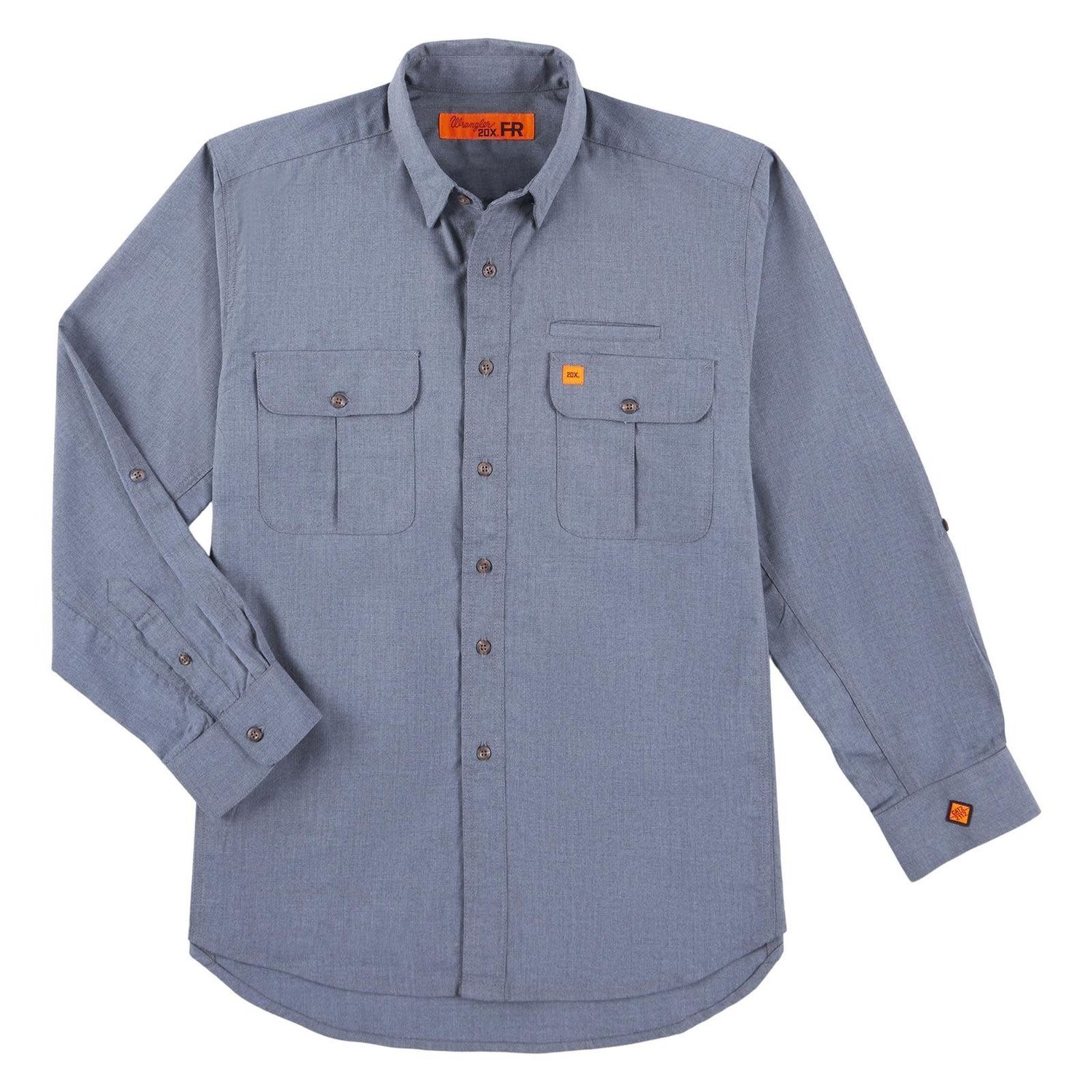***WRANGLER 112319265 FR Vented Work Shirt 
