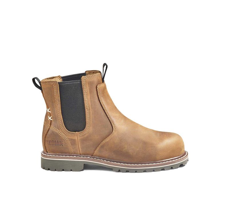 ***Kodiak 6IN Bralorne Chelsea Steel Toe Boot 4TDFBN
