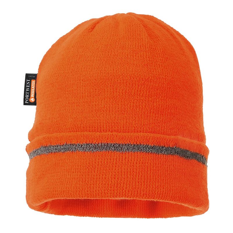 PORTWEST Knitted Hat Reflective Trim  B023