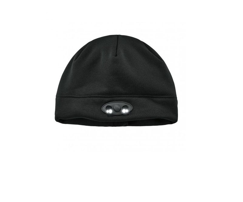 ERGODYNE N-Ferno 6804 Skull Cap Winter Hat with LED Lights