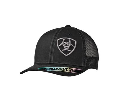Ariat Hat YOUTH SV LOGO OFFSET BK 1518101