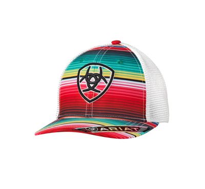 Ariat LADIES SB BRIGHT STRIPE CENTER SHIELD MULTI 1515997