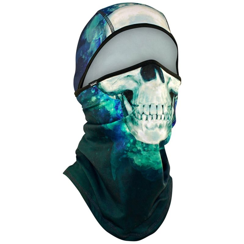 Zan Headgear Convertible Balaclava Paint Skull WB4L414