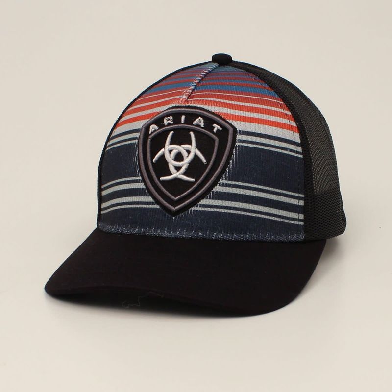 **ARIAT A.MnsSBMultiStrpEmbShldBK A300027001